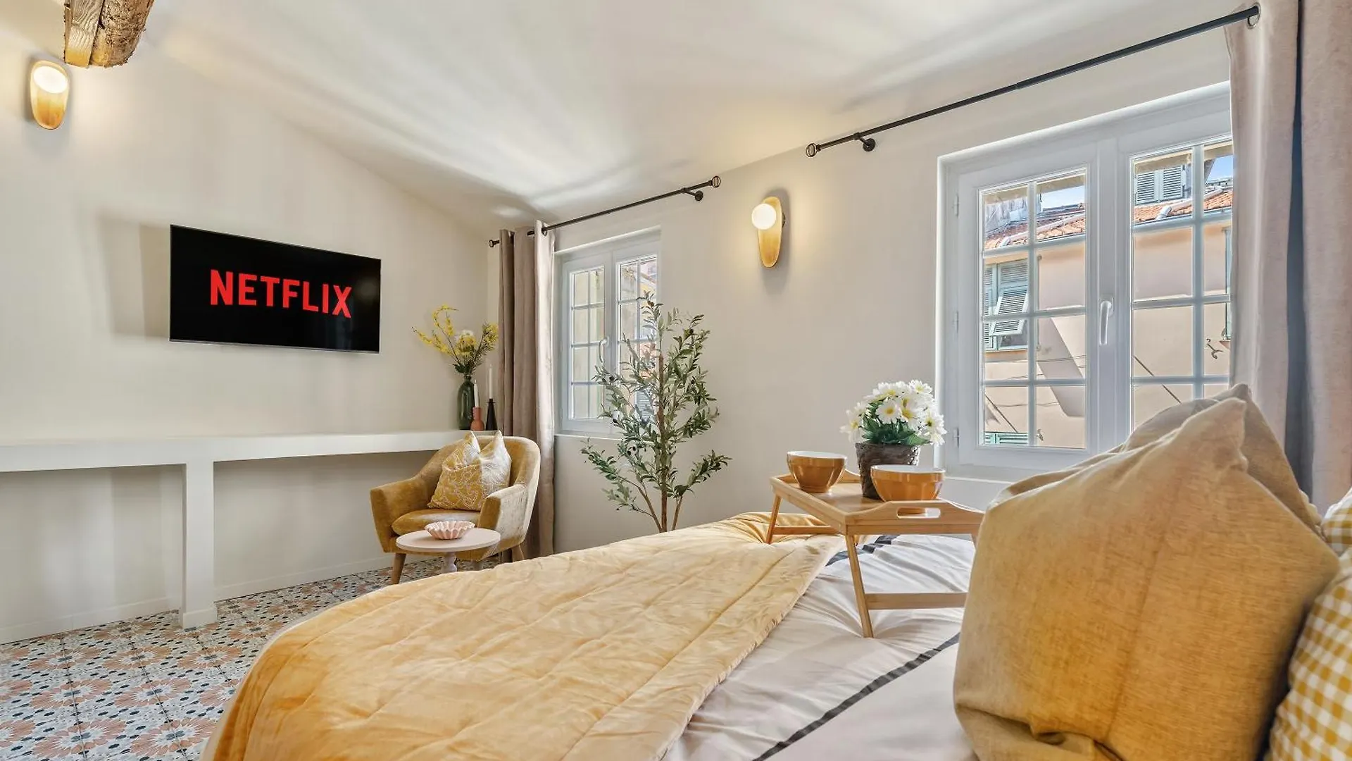 Nice Renting - Centrale - Authentic Loft Old Nice Rooftop View & Charm Apartment